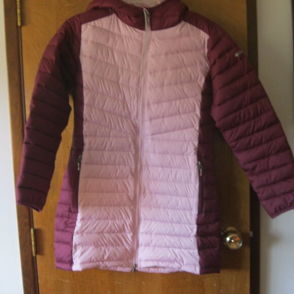 Columbia Girls Slope Edge Mid Jacket - Size XL - Purple - Picture 5 of 8
